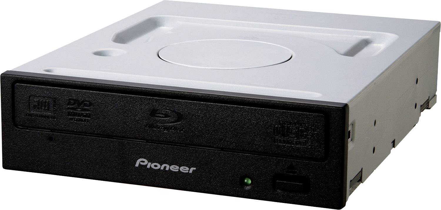 Pioneer BDR-212DBK Blu-ray Brenner Intern Bulk SATA Schwarz
