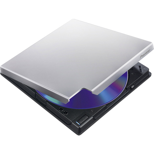 Pioneer BDR-XD07TS Blu-ray Brenner Extern Retail USB 3.2 Gen 1 (USB 3.0) Schwarz