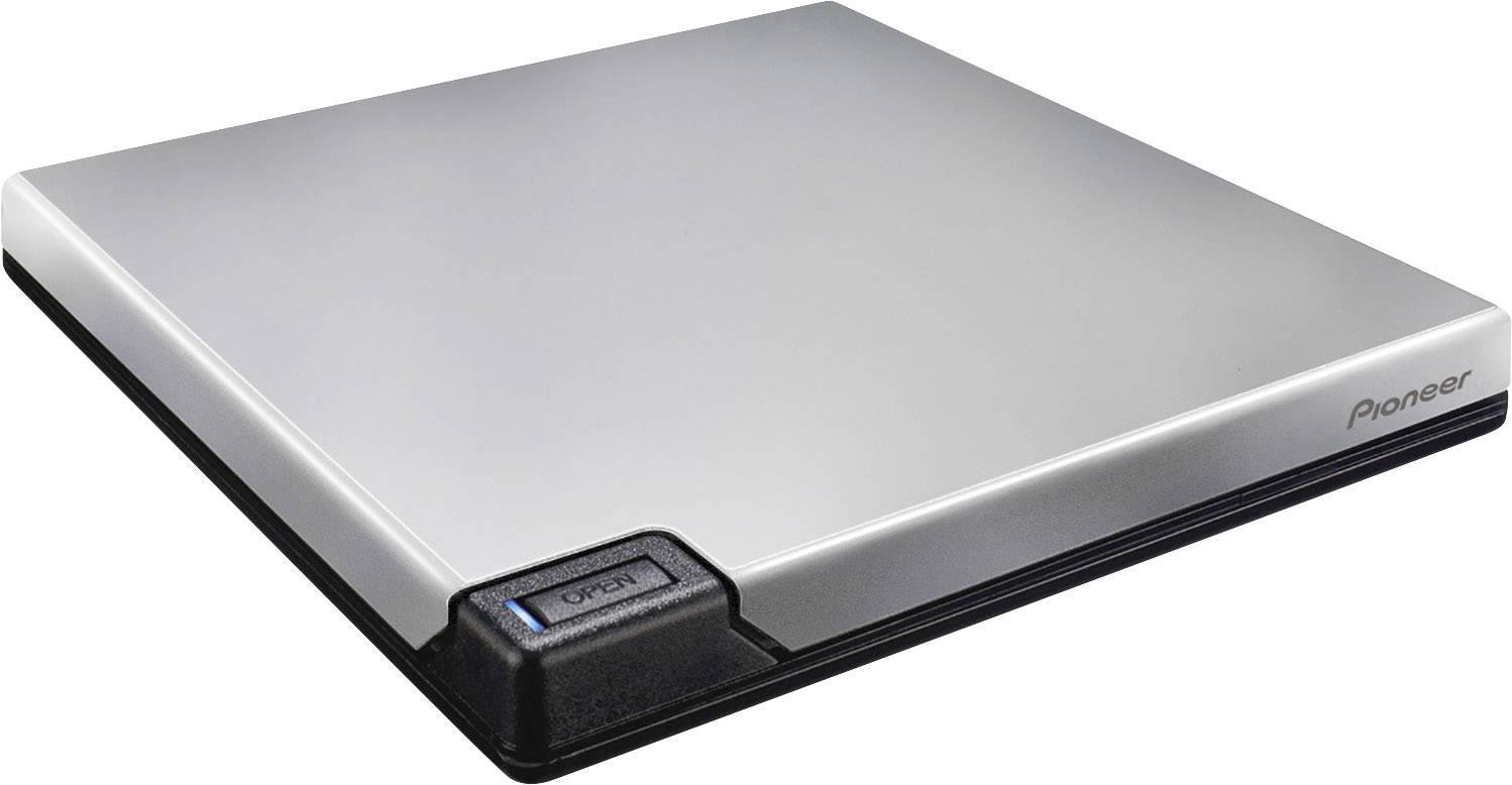 Pioneer BDR-XD07TS Blu-ray Brenner Extern Retail USB 3.2 Gen 1 (USB 3.0) Schwarz