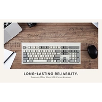 Perixx PERIBOARD-106 DE M USB Tastatur Deutsch, QWERTZ Beige Perixx PERIBOARD-106 DE M USB Tastatur Deutsch, QWERTZ Beige