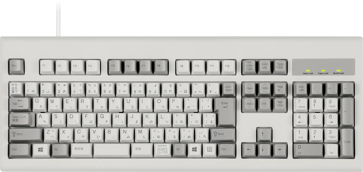 Perixx PERIBOARD-106 DE M USB Tastatur Deutsch, QWERTZ Beige