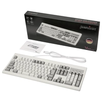 Perixx PERIBOARD-106 DE M USB Tastatur Deutsch, QWERTZ Beige Perixx PERIBOARD-106 DE M USB Tastatur Deutsch, QWERTZ Beige