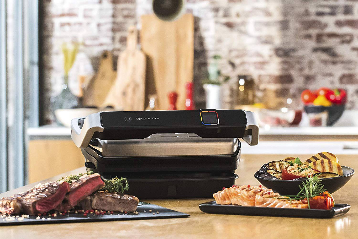 Tefal OptiGrill Elite GC750D30 - Grill - elektrisch