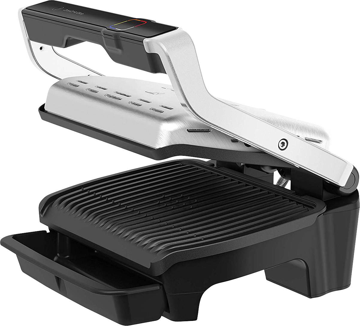 Tefal schwarz Elektro, Tisch Kontaktgrill Grillfunktion Schwarz, Silber