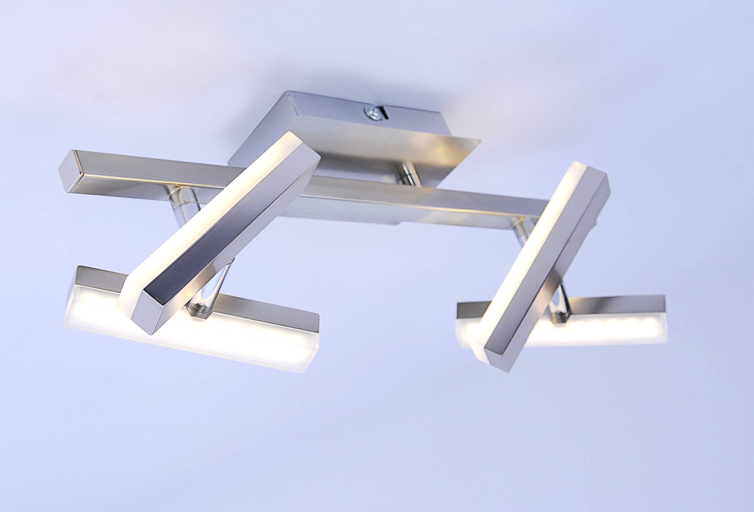 LeuchtenDirekt 11277-55 RICO LED-Deckenleuchte LED Stahl