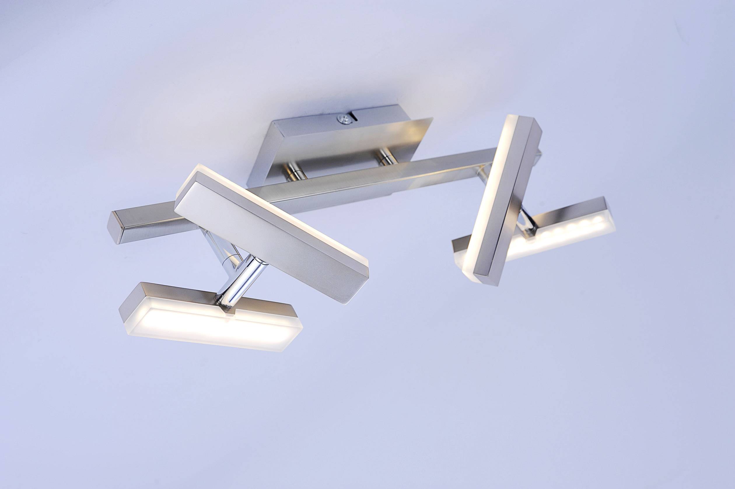 LeuchtenDirekt 11277-55 RICO LED-Deckenleuchte LED Stahl