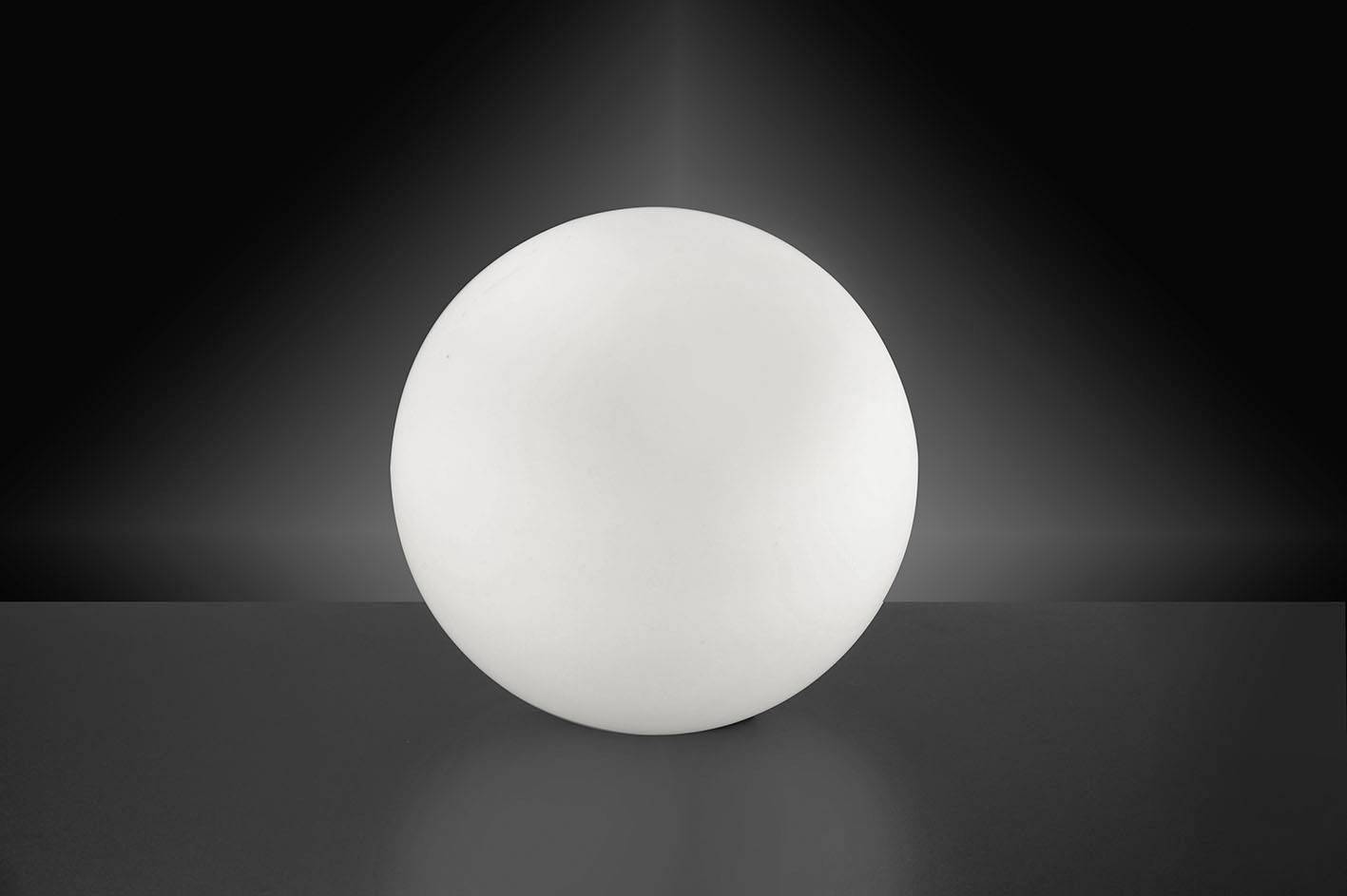 LeuchtenDirekt LOLA-BOLO 11406-16 Tischlampe E27 Weiß