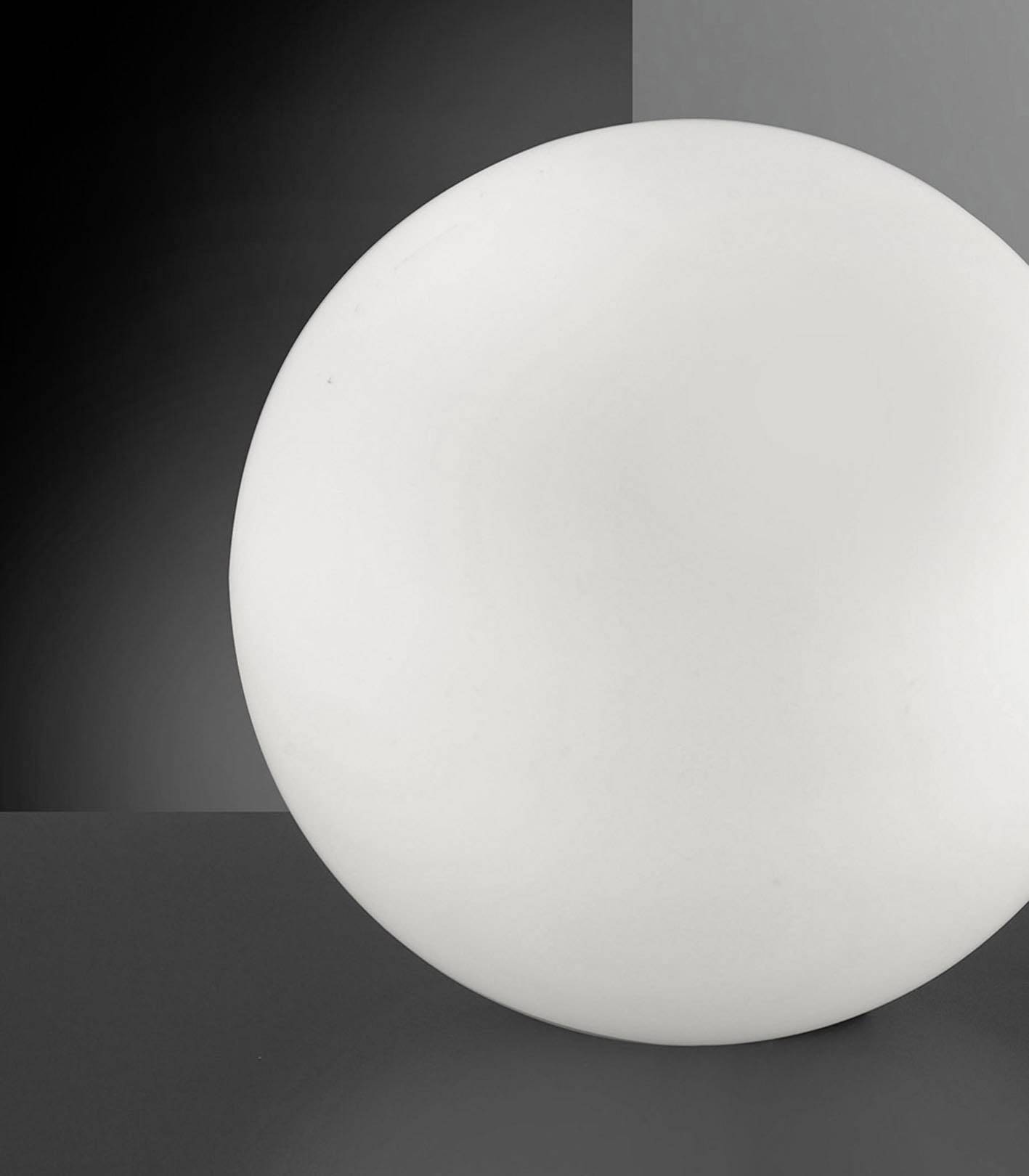 LeuchtenDirekt LOLA-BOLO 11406-16 Tischlampe E27 Weiß