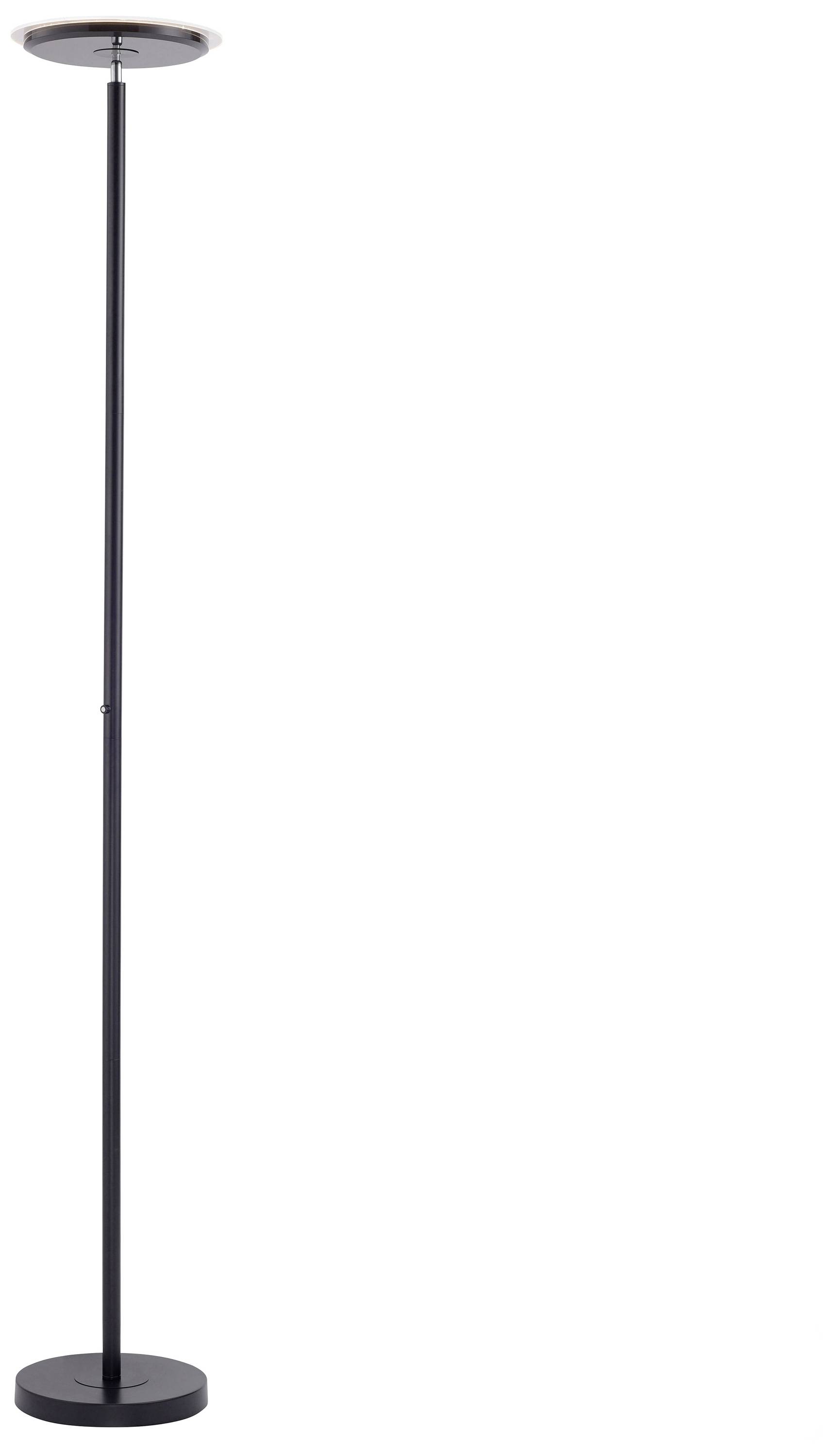 LeuchtenDirekt HANS 11729-18 Stehlampe Schwarz