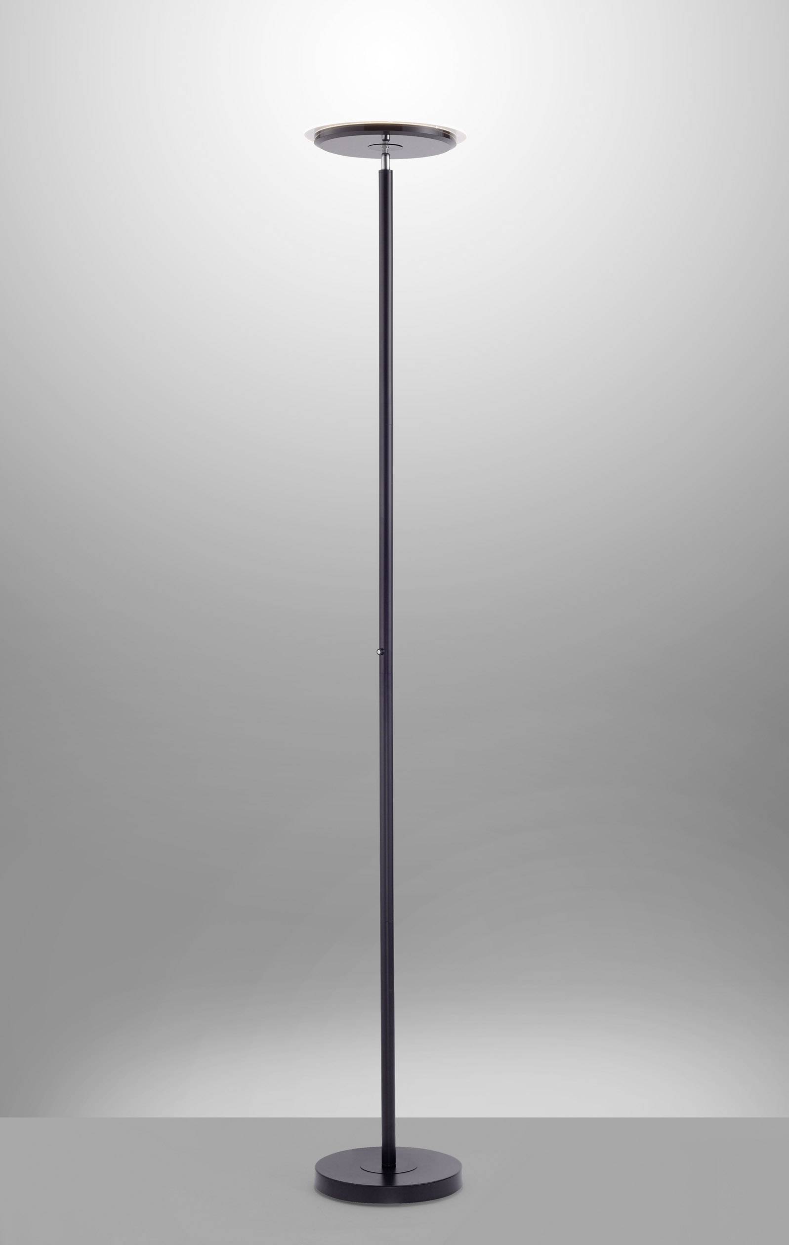 LeuchtenDirekt HANS 11729-18 Stehlampe Schwarz