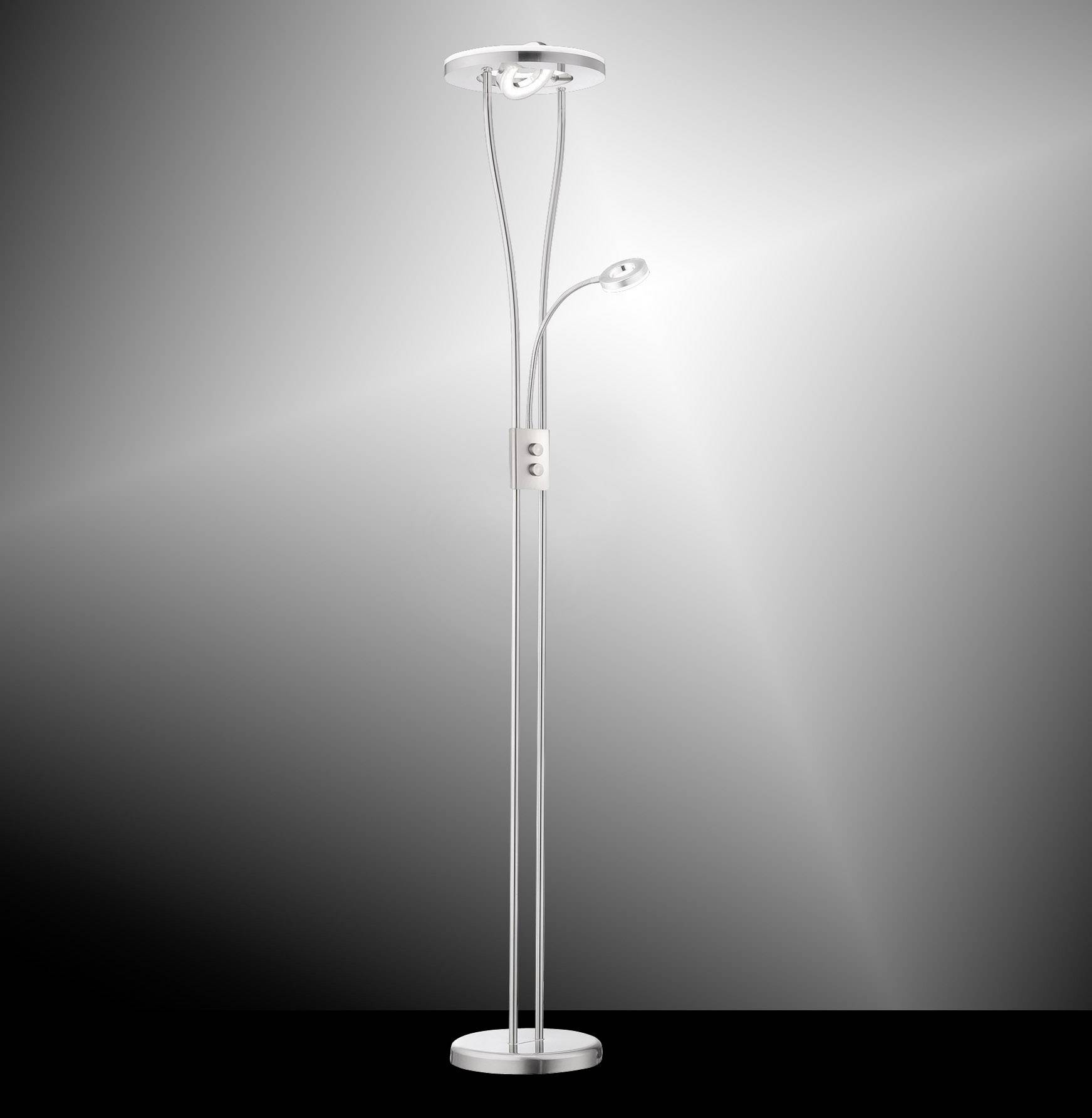 Just Light HELIA 11778-55 LED-Stehlampe Silber