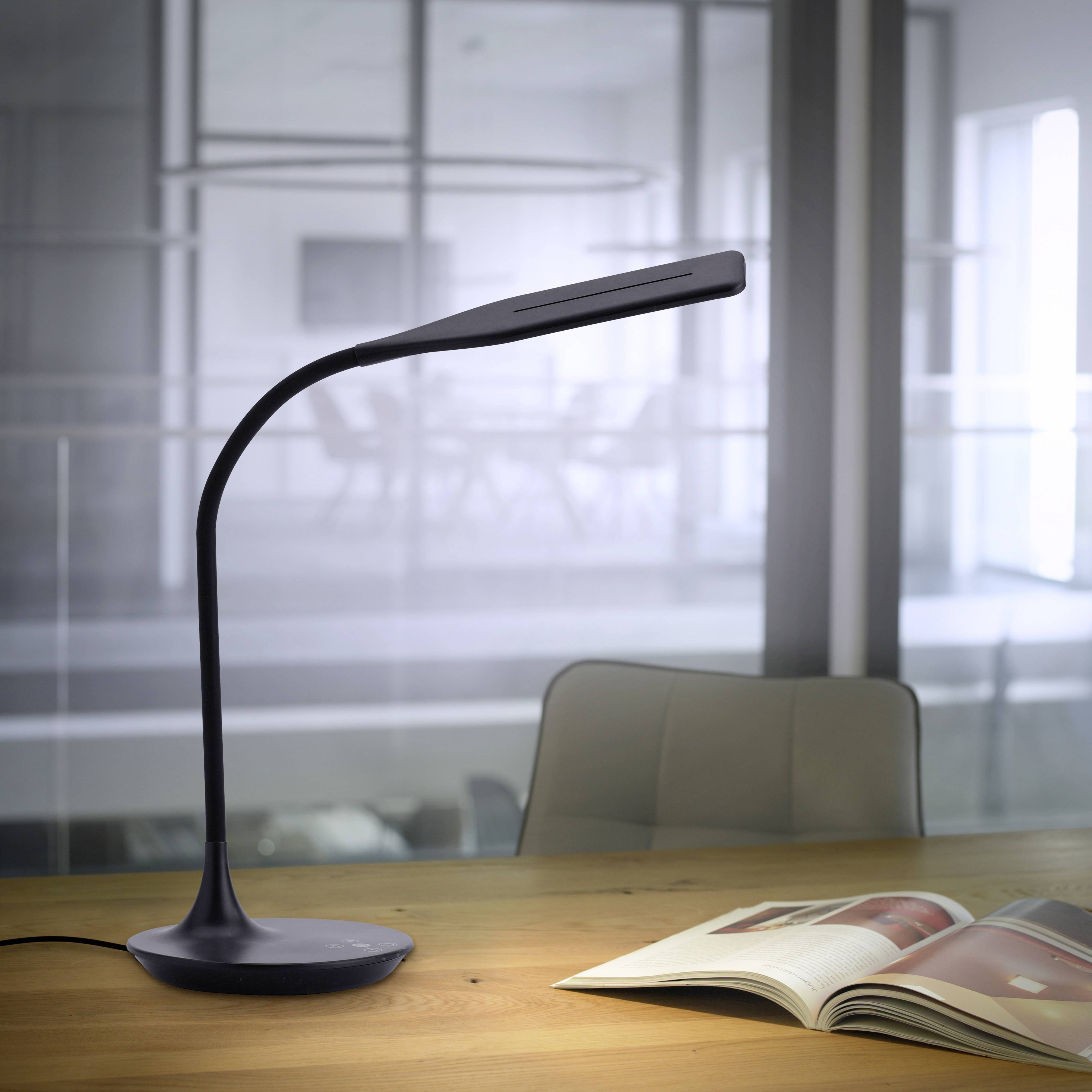 Just Light RAFAEL 13061-18 LED-Tischlampe LED Schwarz