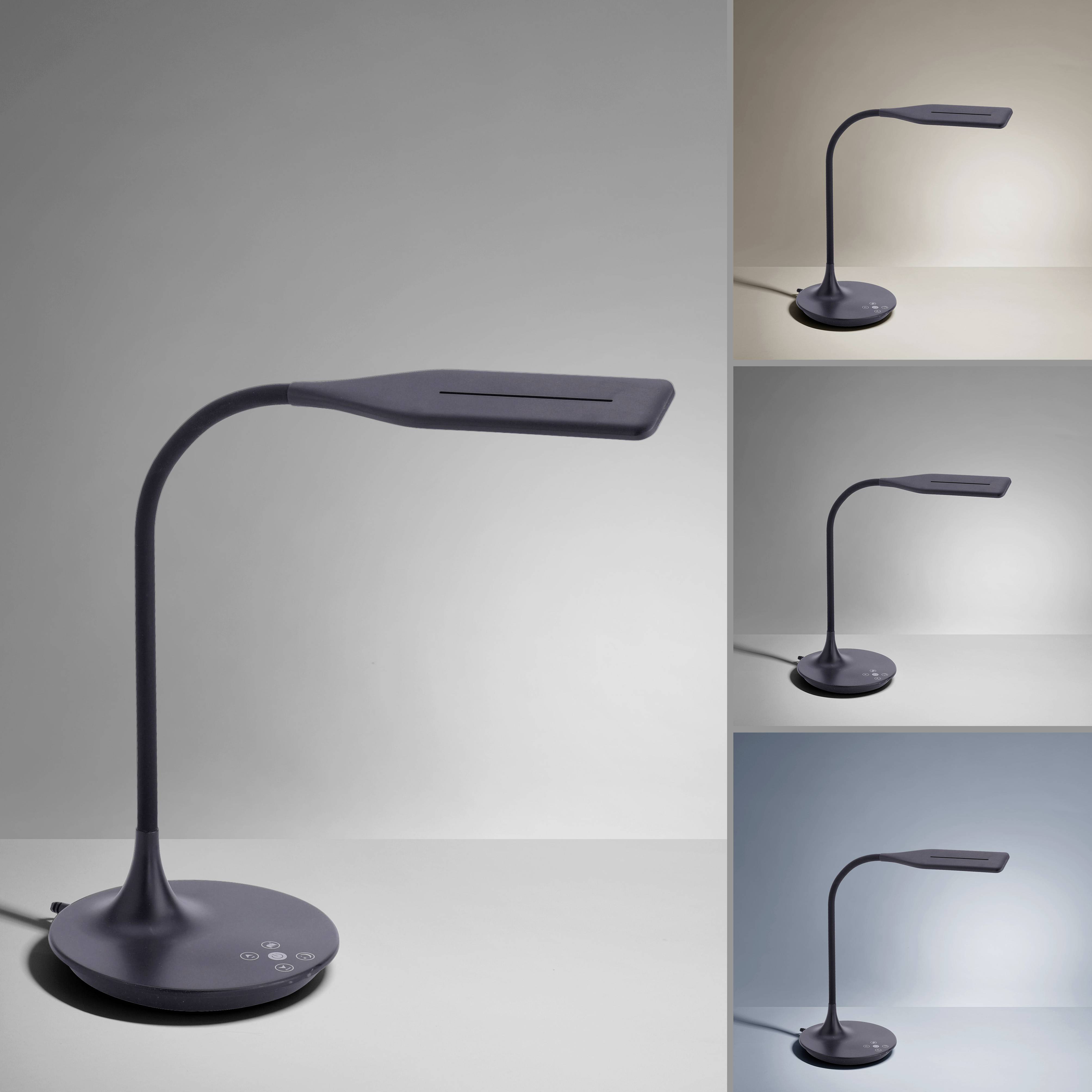 Just Light RAFAEL 13061-18 LED-Tischlampe LED Schwarz