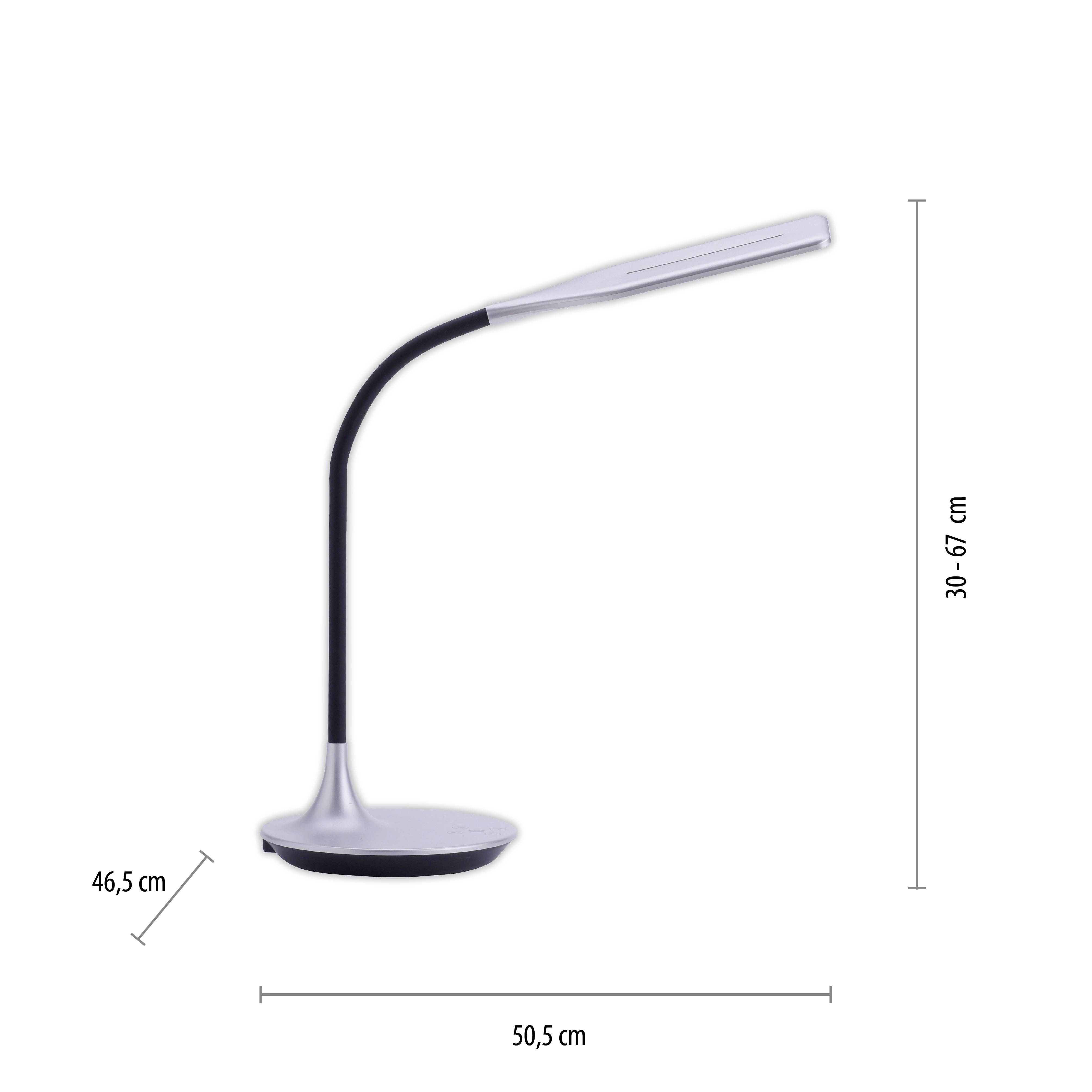 Just Light RAFAEL 13061-21 LED-Tischlampe LED Silber