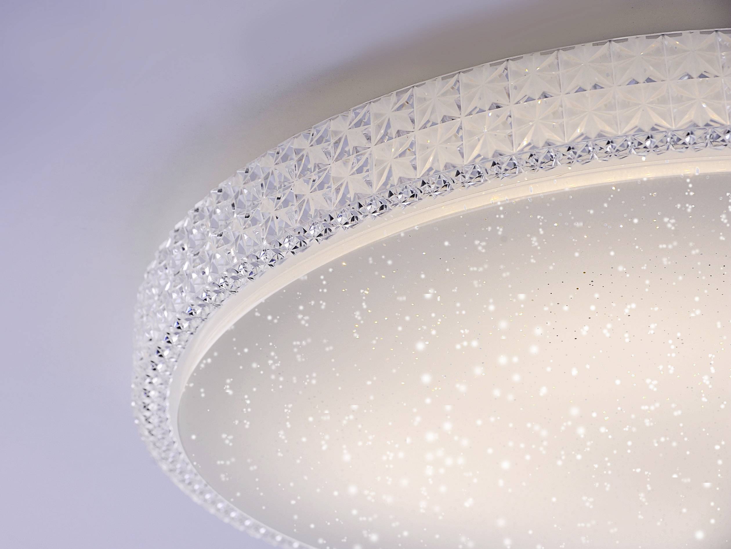 LeuchtenDirekt 14372-00 FRIDA LED-Deckenleuchte LED Transparent