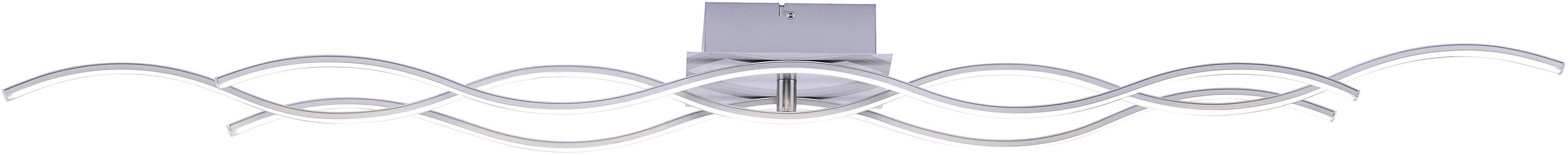 LeuchtenDirekt 15167-55 WAVE LED-Deckenleuchte LED Stahl