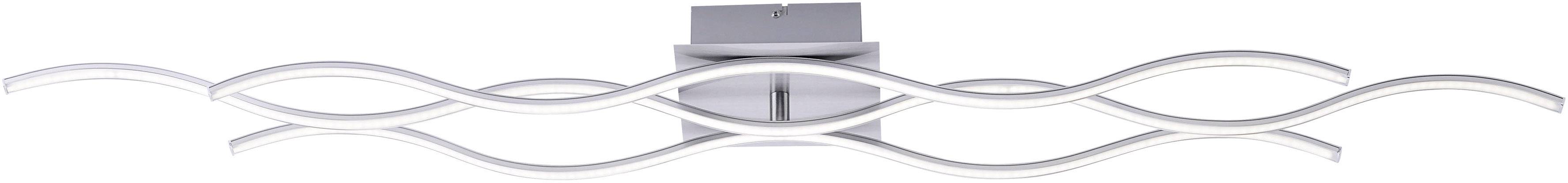 LeuchtenDirekt 15167-55 WAVE LED-Deckenleuchte LED Stahl