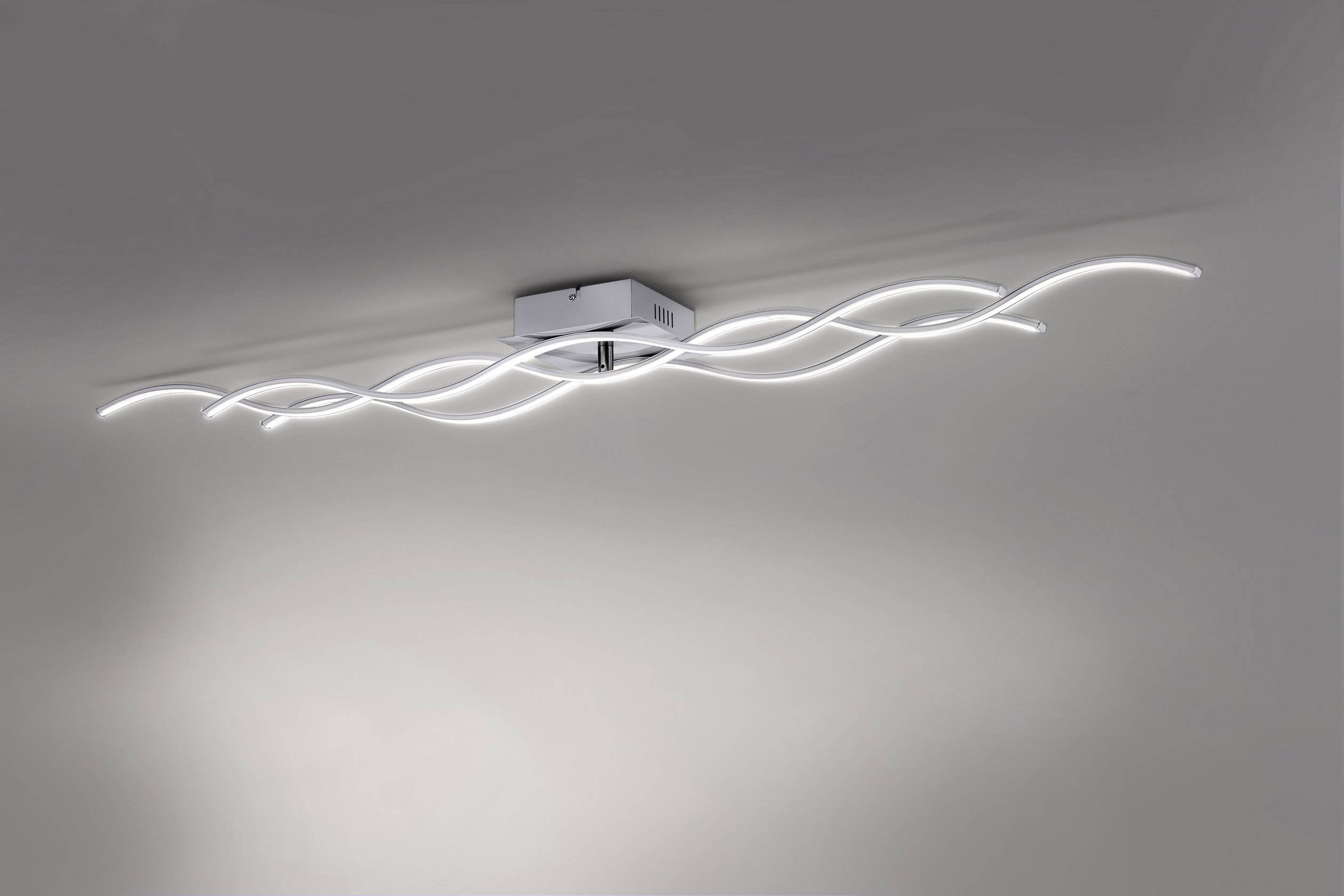 LeuchtenDirekt 15167-55 WAVE LED-Deckenleuchte LED Stahl