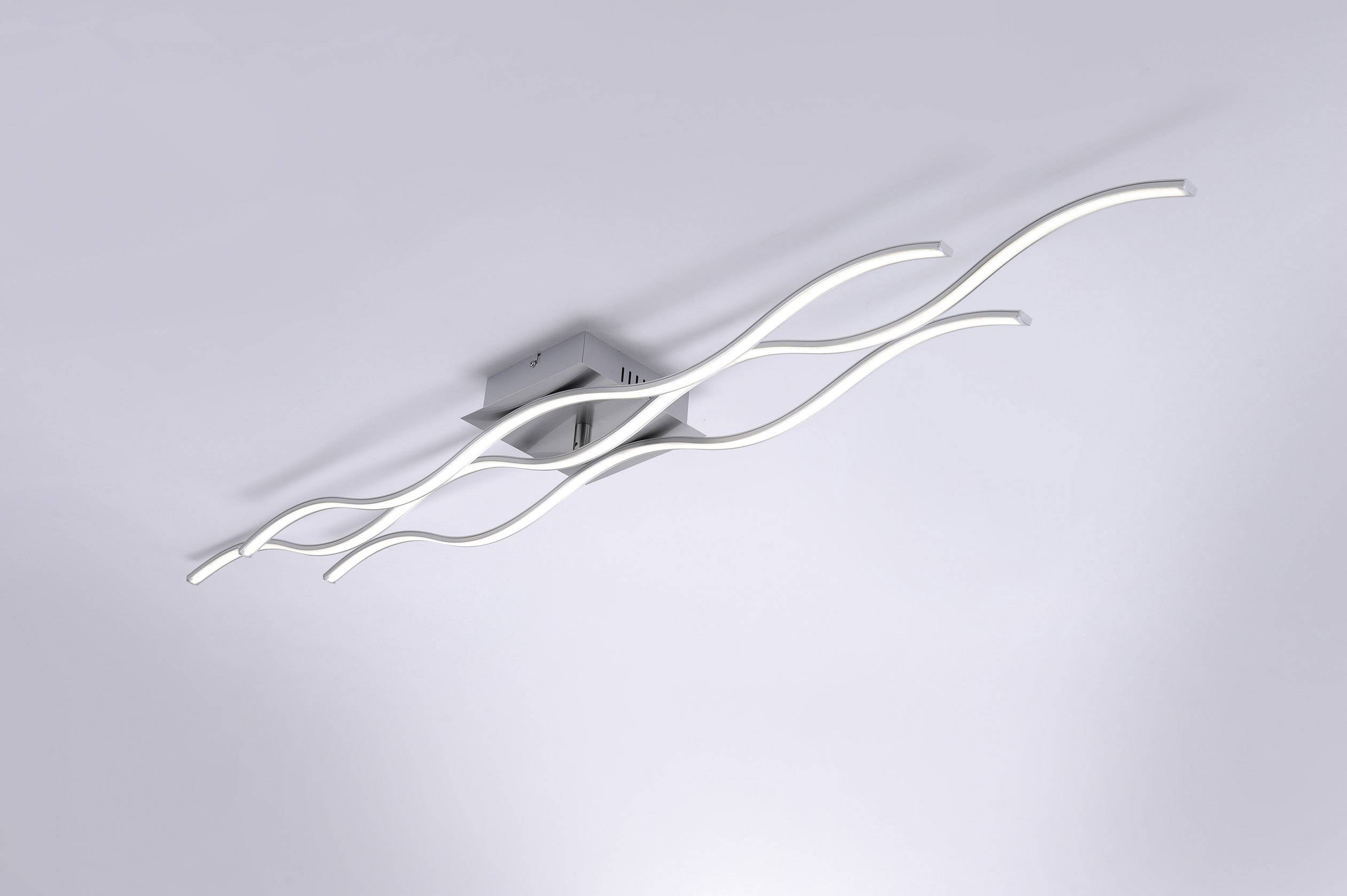 LeuchtenDirekt 15167-55 WAVE LED-Deckenleuchte LED Stahl