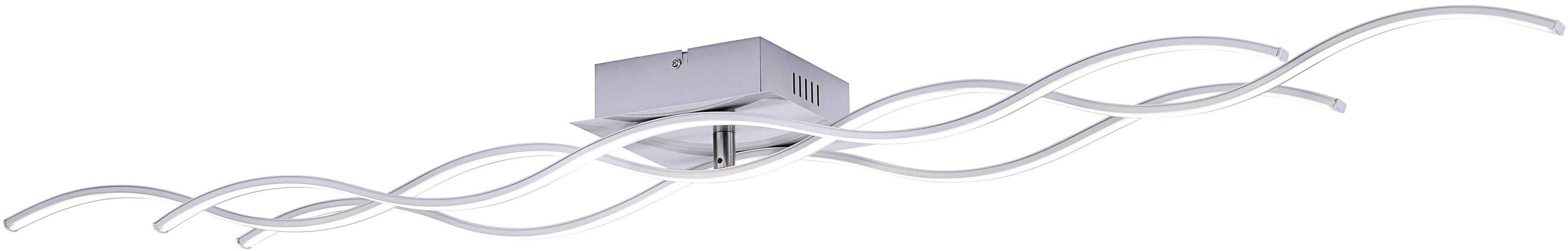 LeuchtenDirekt 15167-55 WAVE LED-Deckenleuchte LED Stahl
