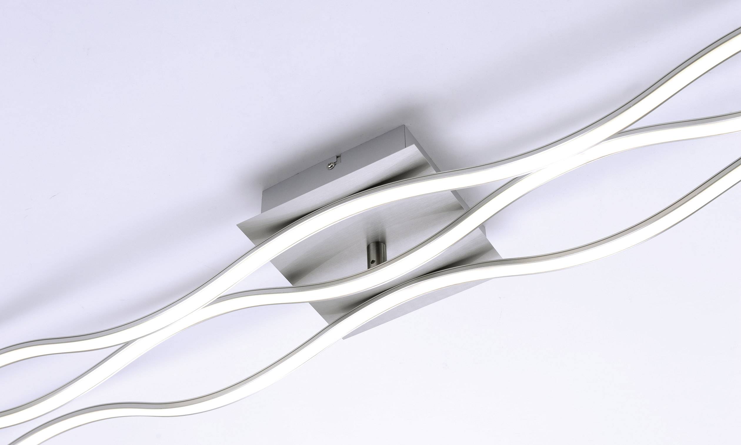 LeuchtenDirekt 15167-55 WAVE LED-Deckenleuchte LED Stahl