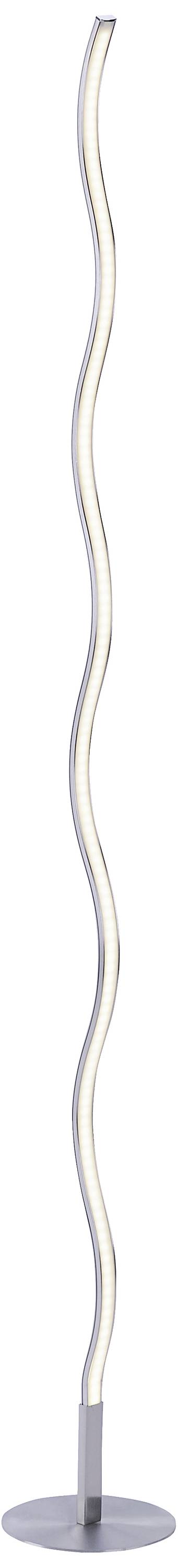 Just Light WAVE 15168-55 LED-Stehlampe LED Stahl