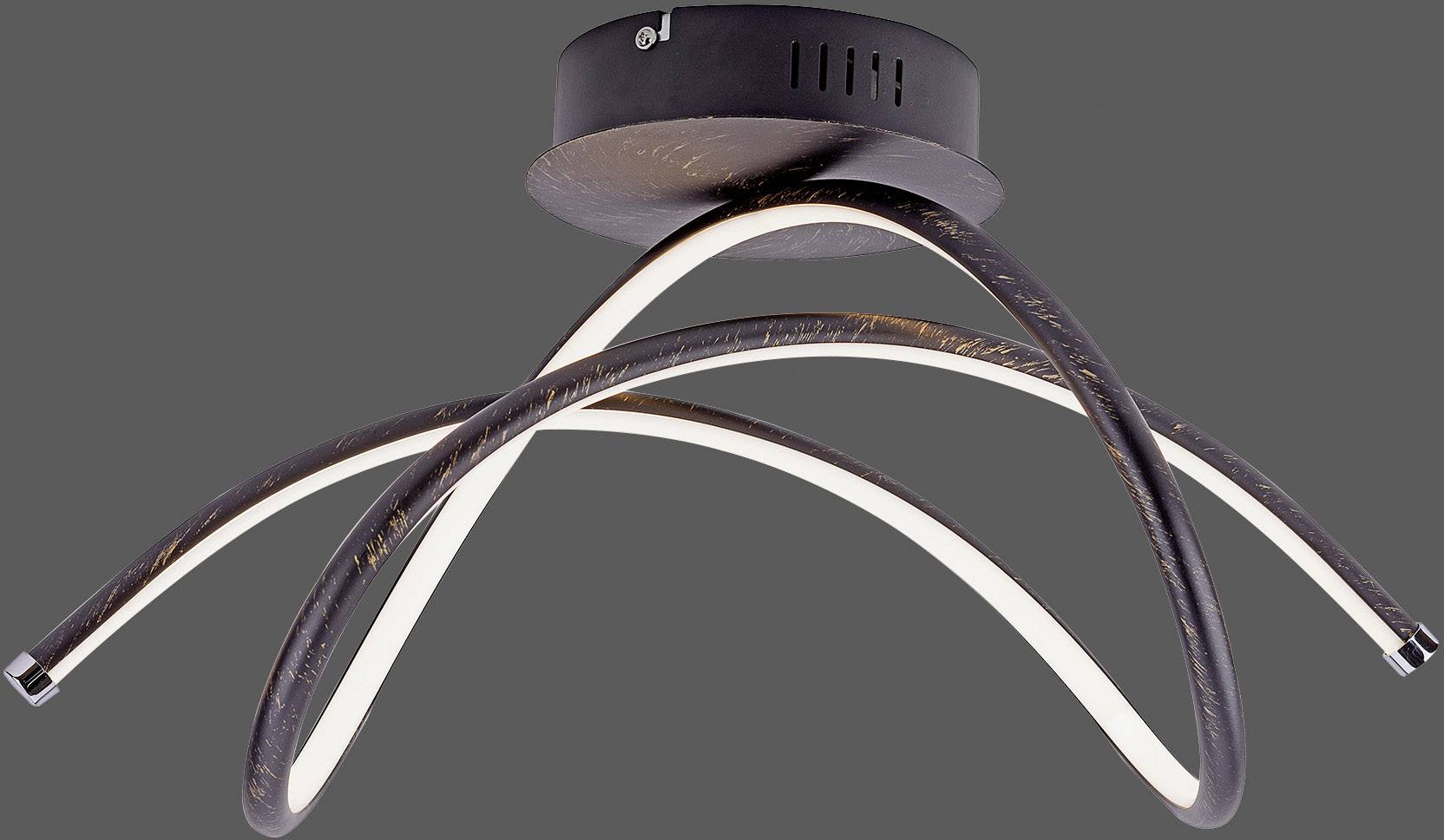 LeuchtenDirekt 15441-48 VIOLETTA LED-Deckenleuchte LED Rost