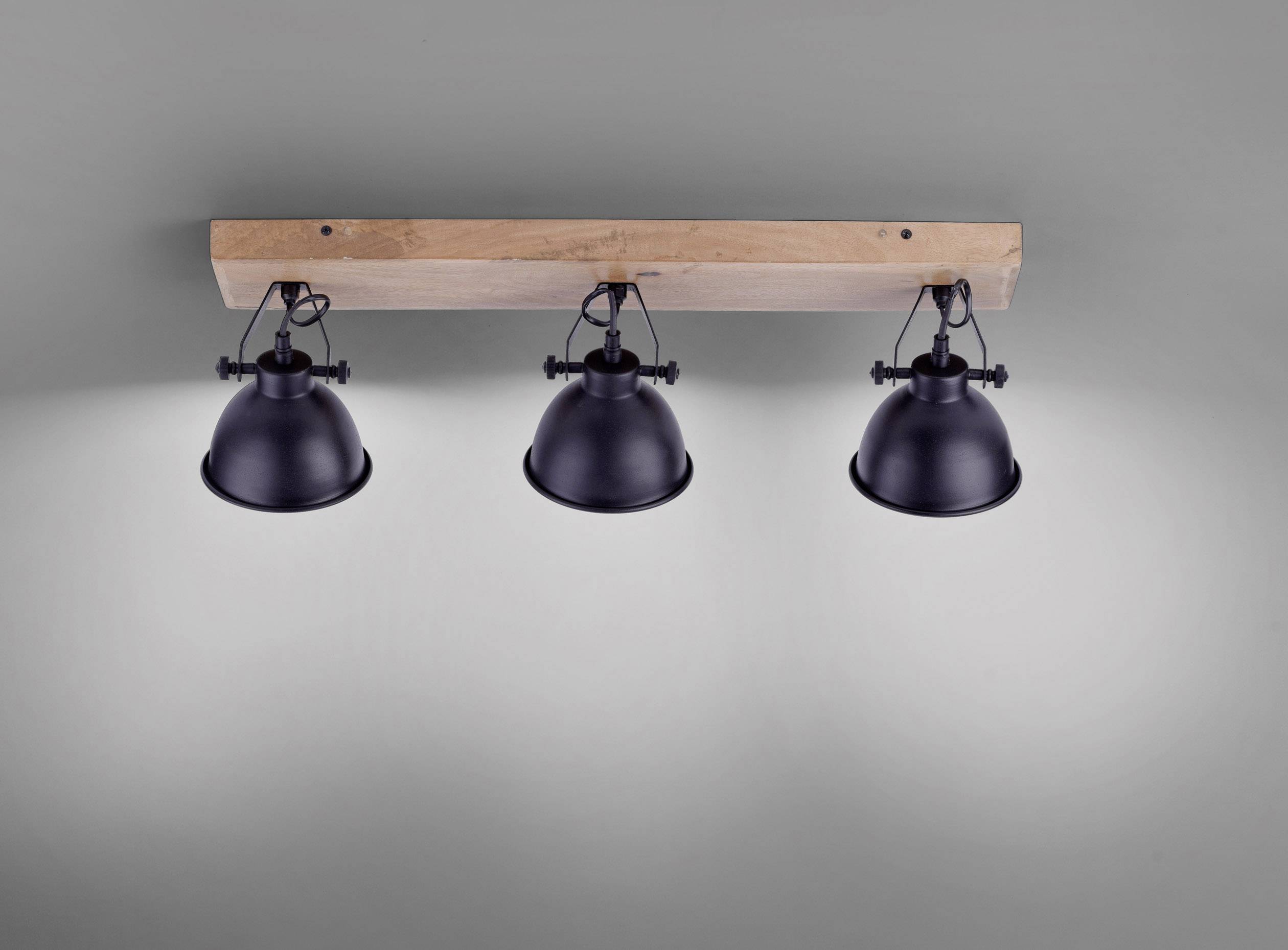 Just Light 11983-18 SAMIA Deckenleuchte E14 Schwarz