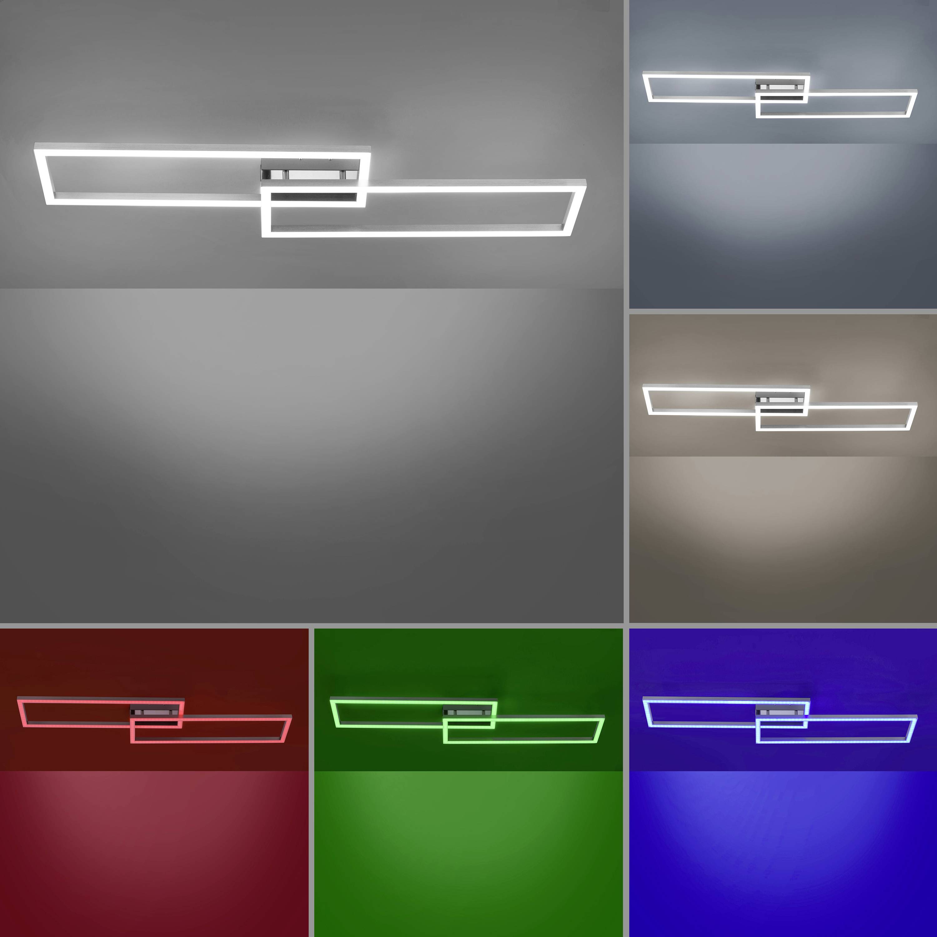 Just Light 16430-55 LOLAsmart-MAXI LED-Deckenleuchte LED Stahl