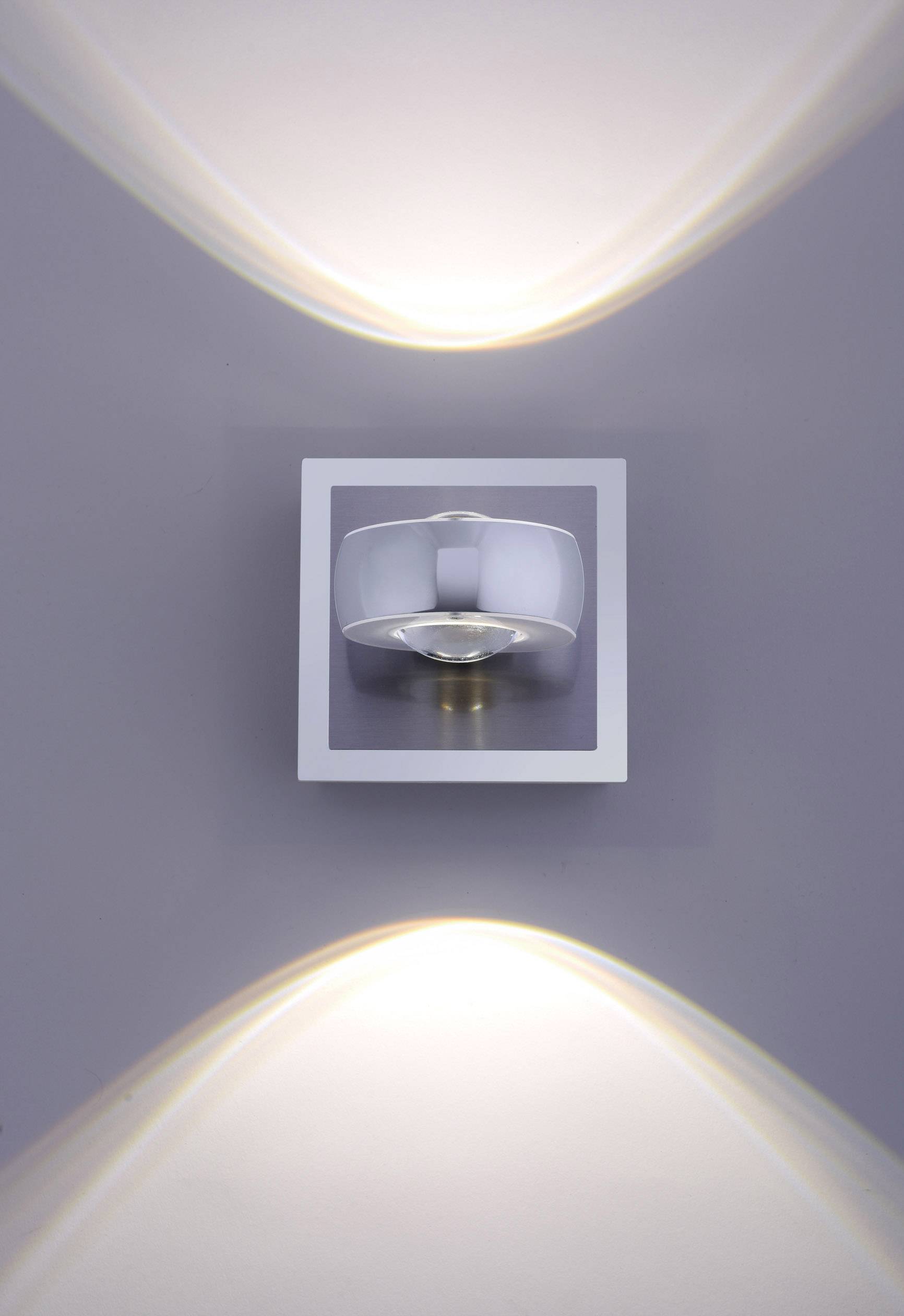 Just Light LOLAsmart-OPTI 12471-55 LED-Wandleuchte Stahl