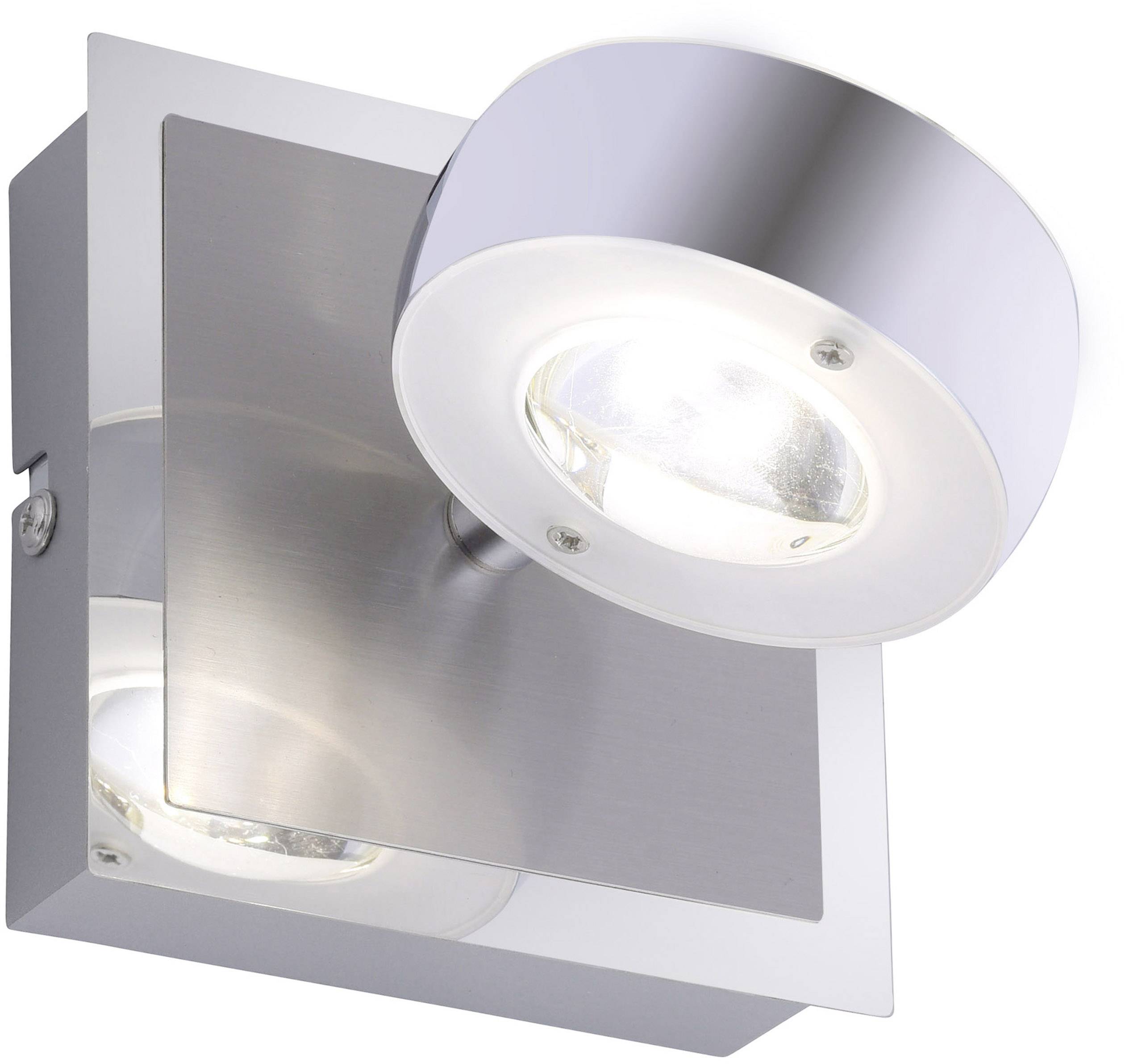 Just Light LOLAsmart-OPTI 12471-55 LED-Wandleuchte Stahl