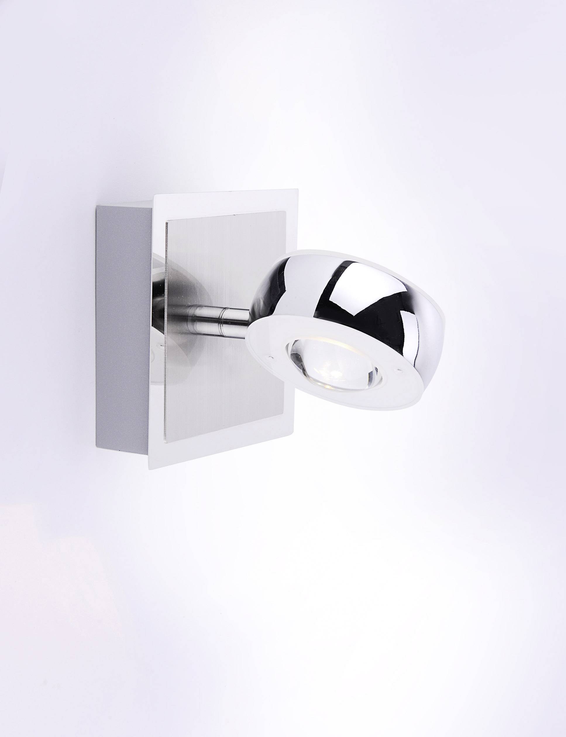 Just Light LOLAsmart-OPTI 12471-55 LED-Wandleuchte Stahl