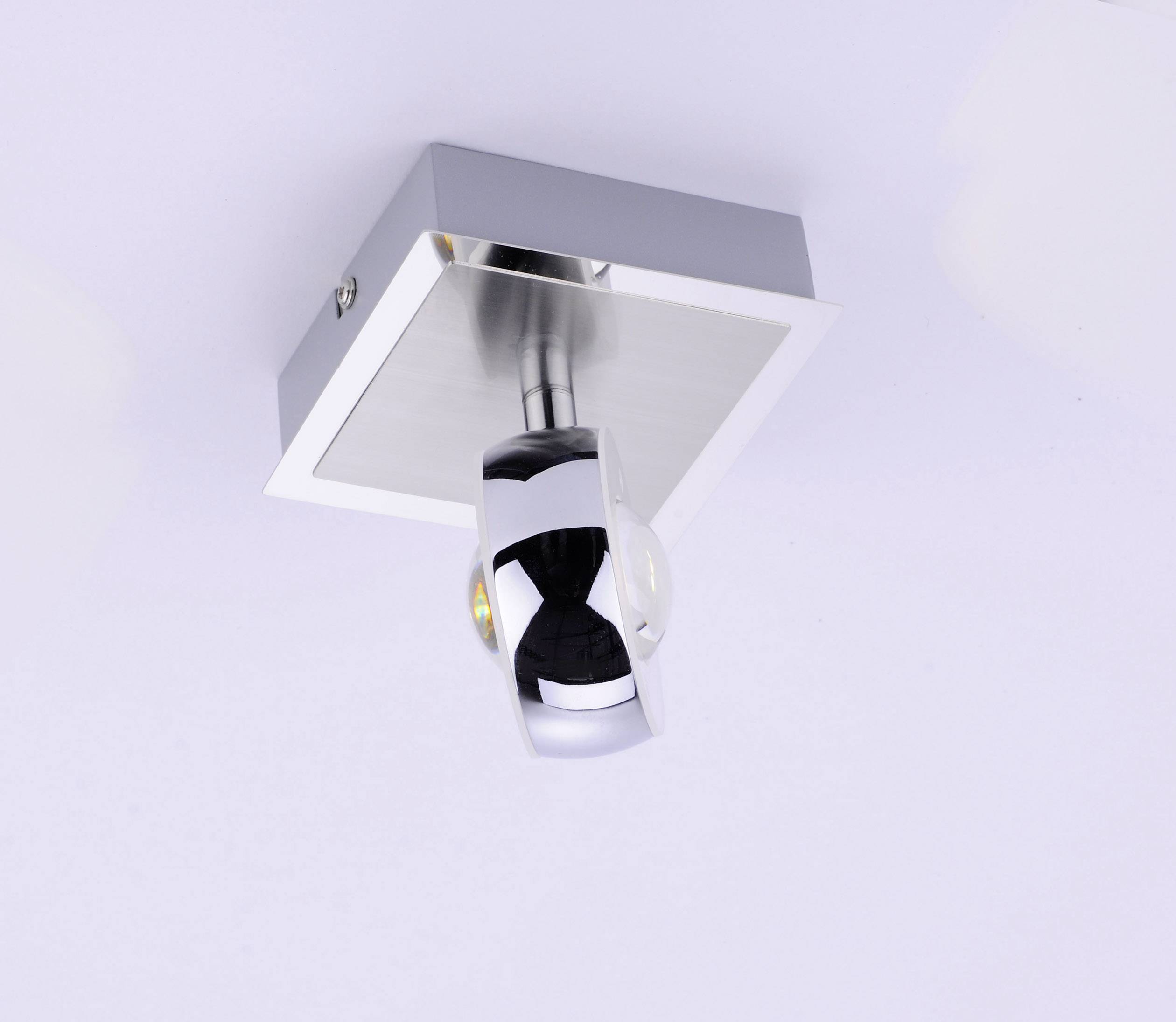 Just Light LOLAsmart-OPTI 12471-55 LED-Wandleuchte Stahl