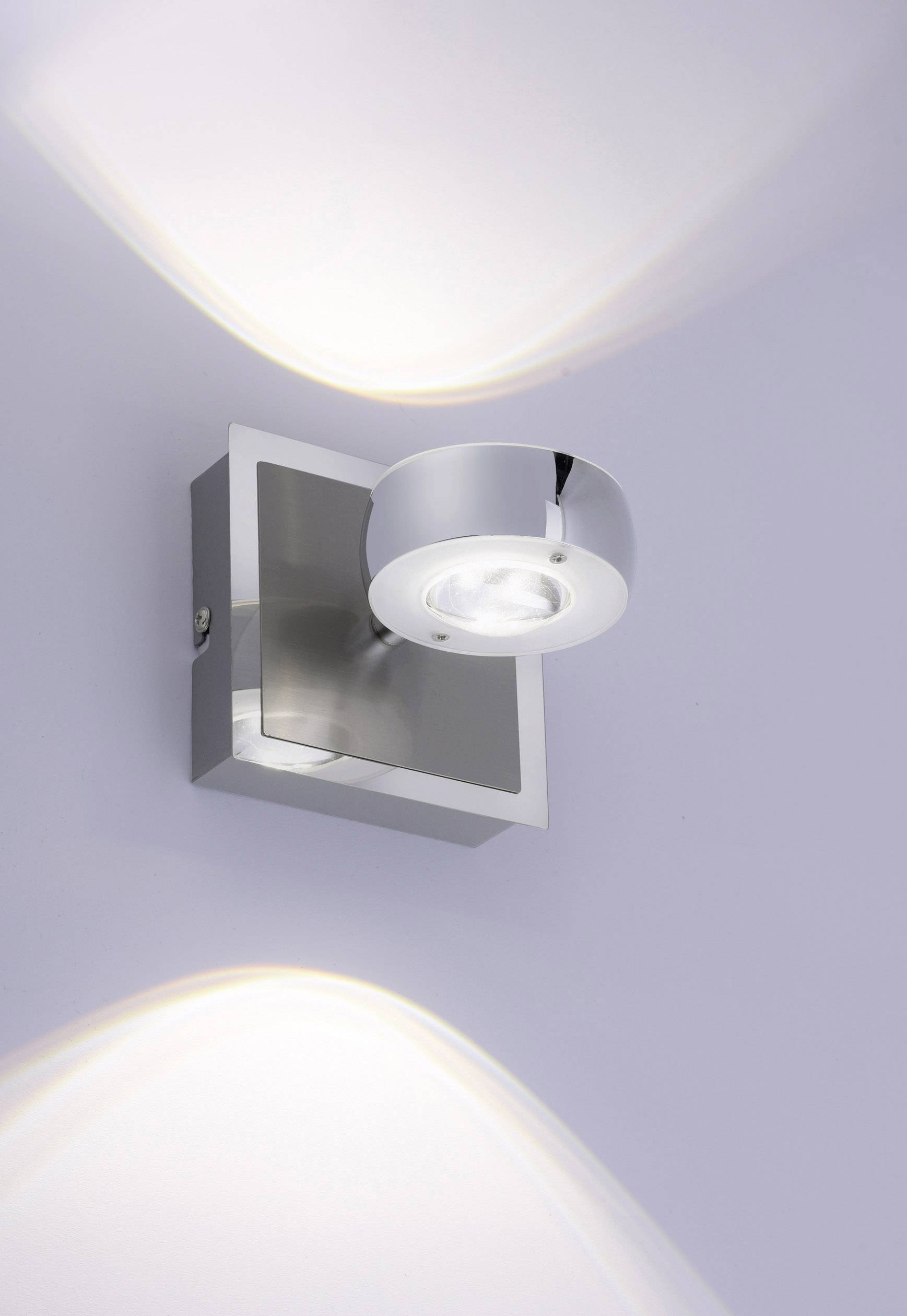 Just Light LOLAsmart-OPTI 12471-55 LED-Wandleuchte Stahl