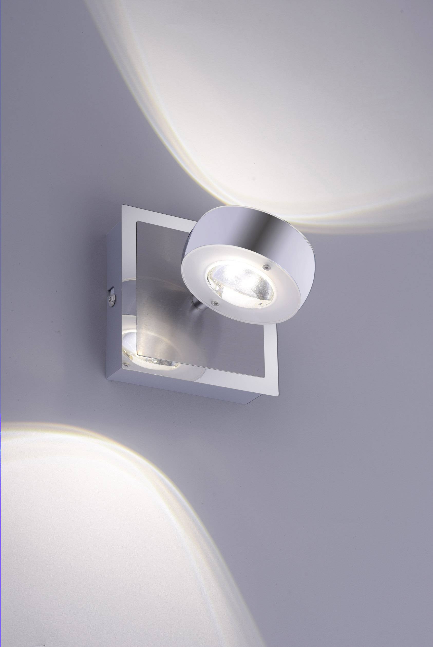 Just Light LOLAsmart-OPTI 12471-55 LED-Wandleuchte Stahl