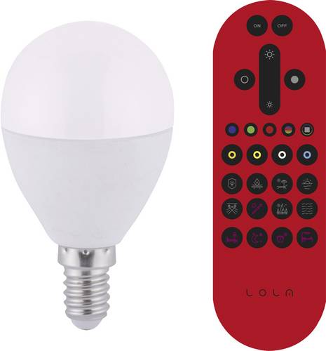 LeuchtenDirekt 82021 LED EEK G (A - G) E14 Glühlampenform 6W 1St.