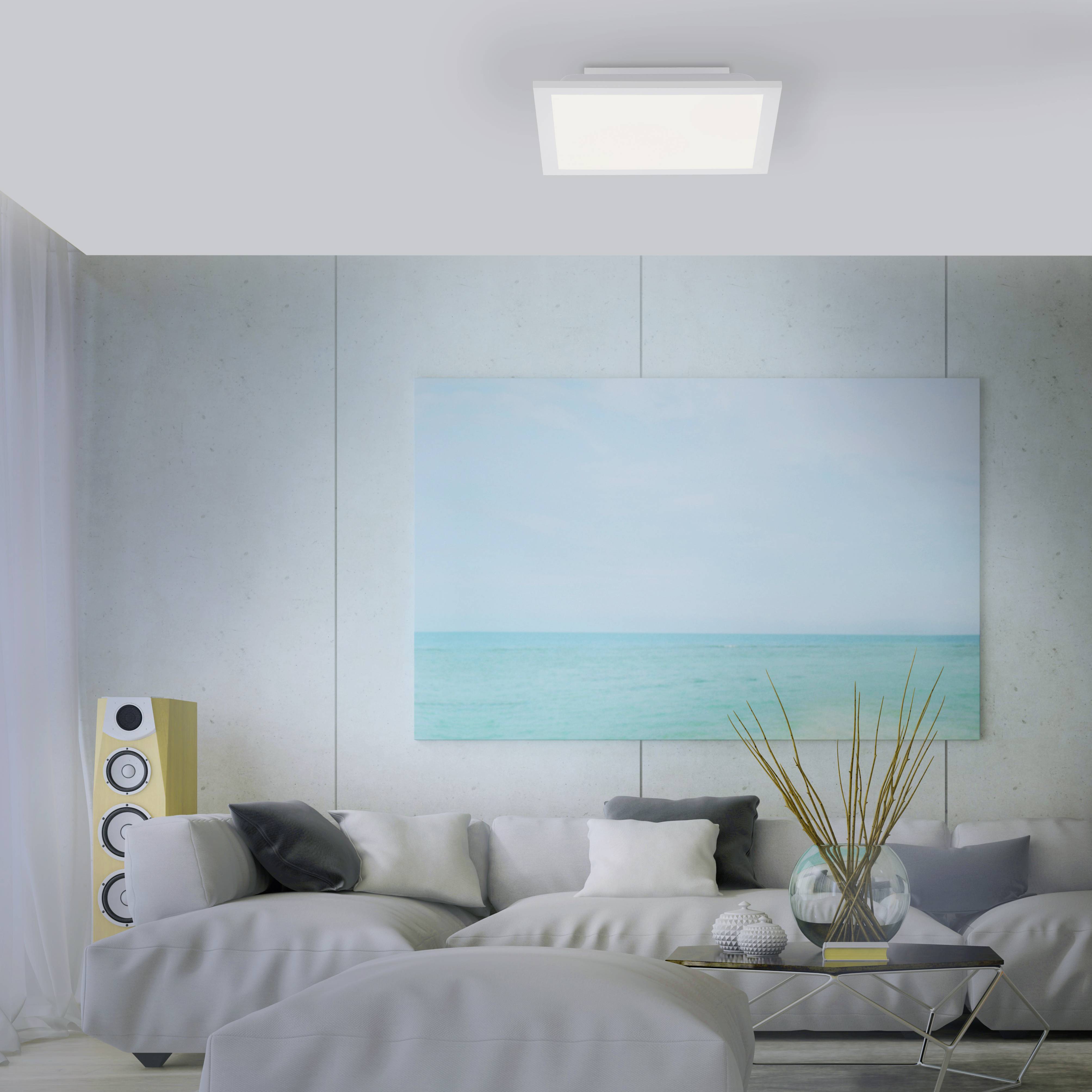 Just Light 1447016 FLEET LED-Deckenleuchte Weiß