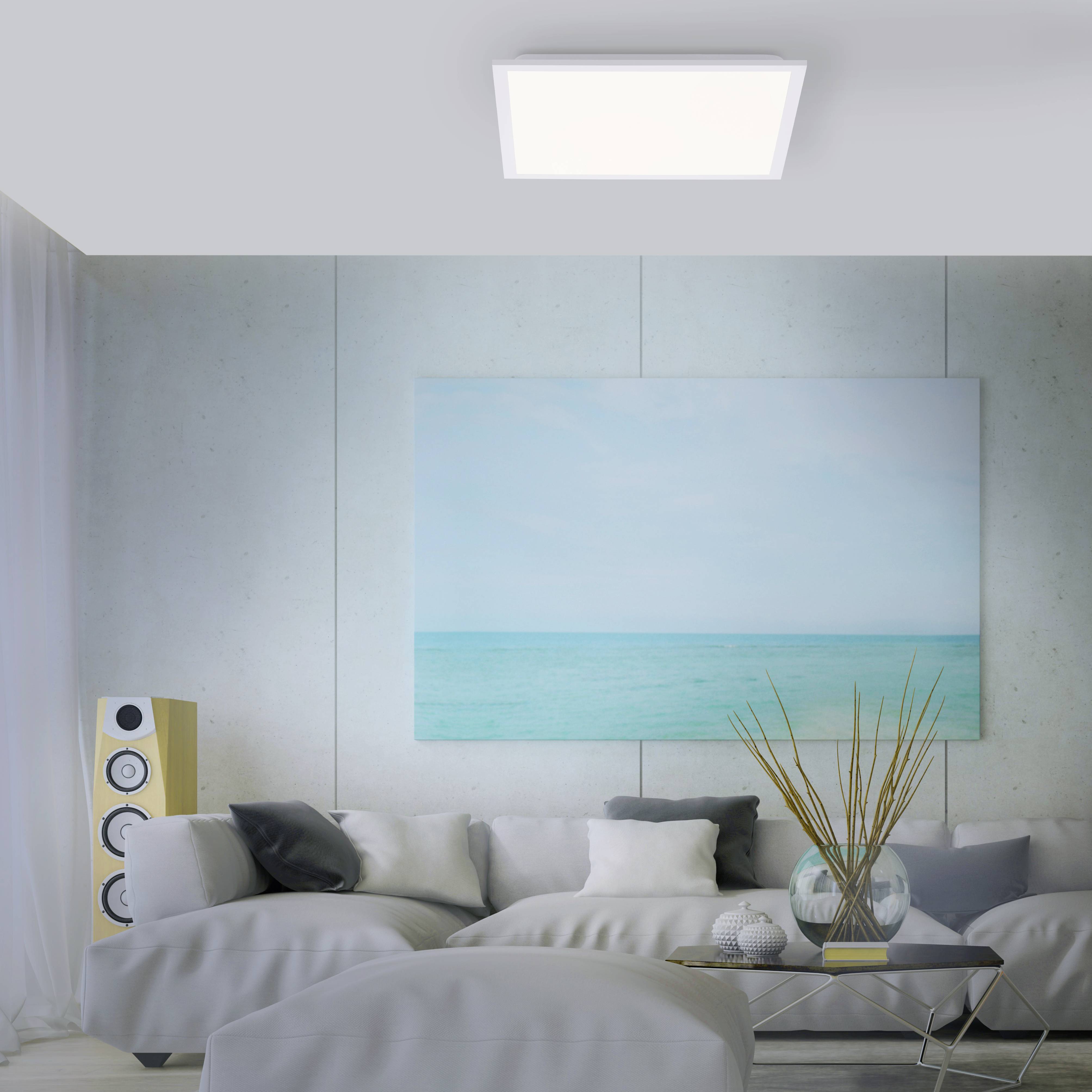 Just Light 1447116 FLEET LED-Deckenleuchte Weiß