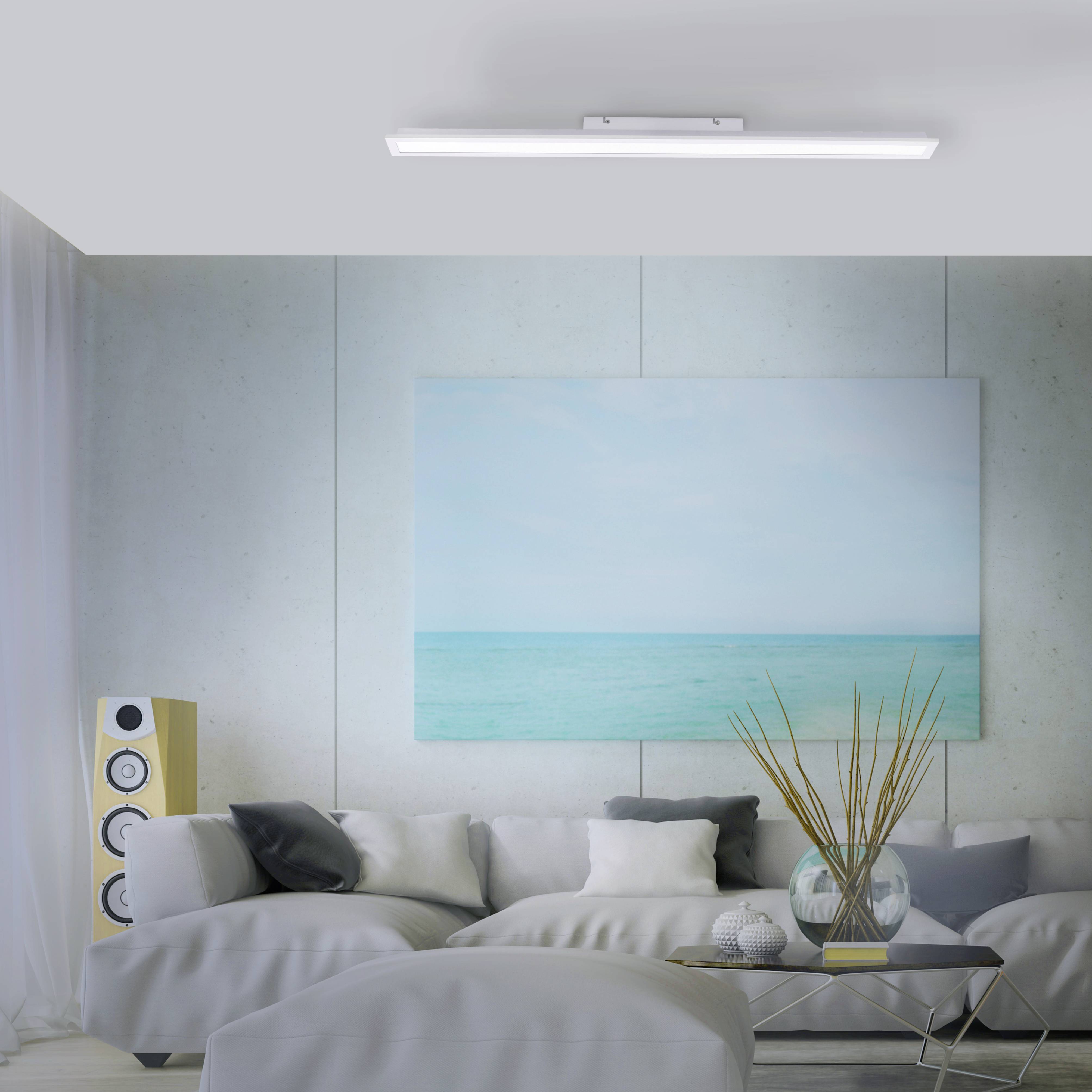 Just Light 1447216 FLEET LED-Deckenleuchte Weiß