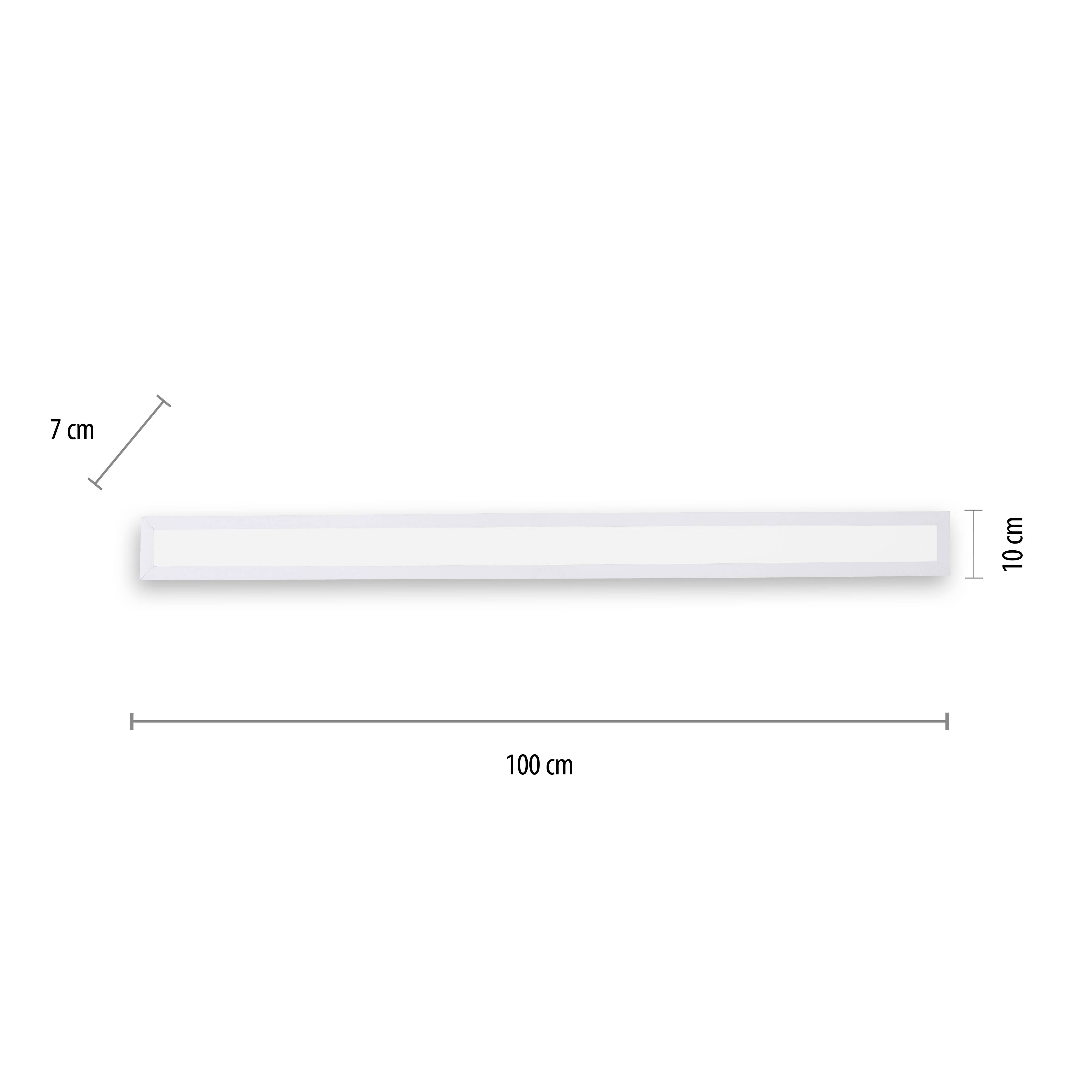 Just Light 1447216 FLEET LED-Deckenleuchte Weiß
