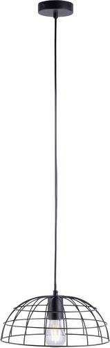 LeuchtenDirekt FABIO 1583318 Pendelleuchte E27 Schwarz