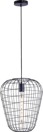 LeuchtenDirekt FABIO 15836-18 Pendelleuchte E27 Schwarz