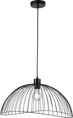 LeuchtenDirekt FABIO 15869-18 Pendelleuchte E27 Schwarz