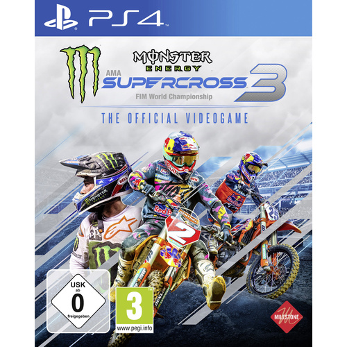Monster Energy Supercross - The Official Videogame 3 PS4 USK: 0