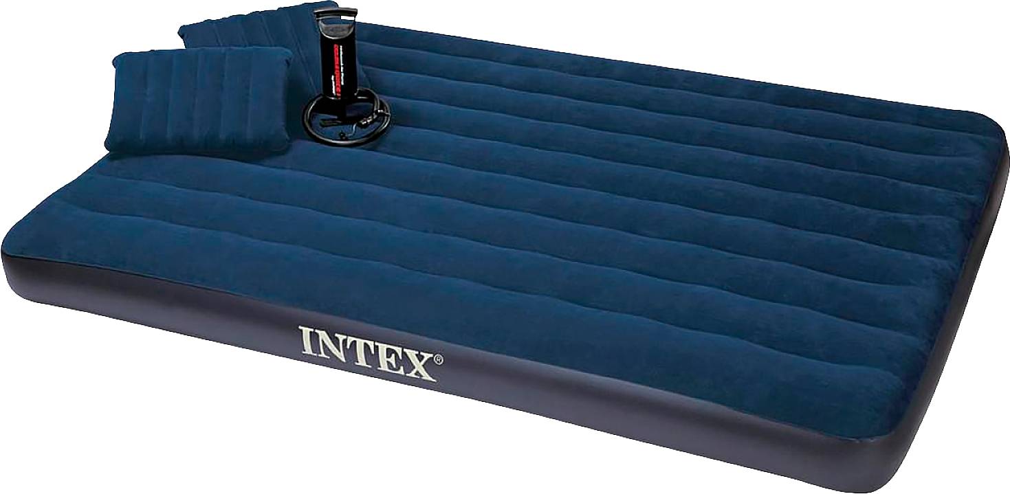 Intex 64765 Dura-Beam Luftbett (L x B x H) 203 x 152 x 25cm Blau
