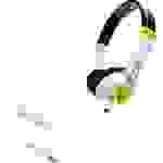Geemarc KIWIBEAT-MIC Kinder Over Ear Kopfhörer kabelgebunden 5-farbig, Grün, Orange, Schwarz, Weiß Leichtbügel