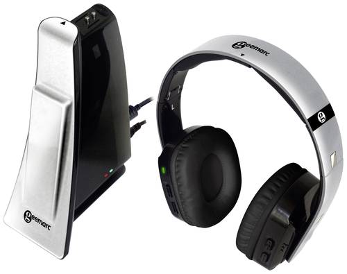Geemarc CL7400 OPTI Funk TV In Ear Kopfhörer Over Ear Leichtbügel, Lautstärkeregelung, Headset Si