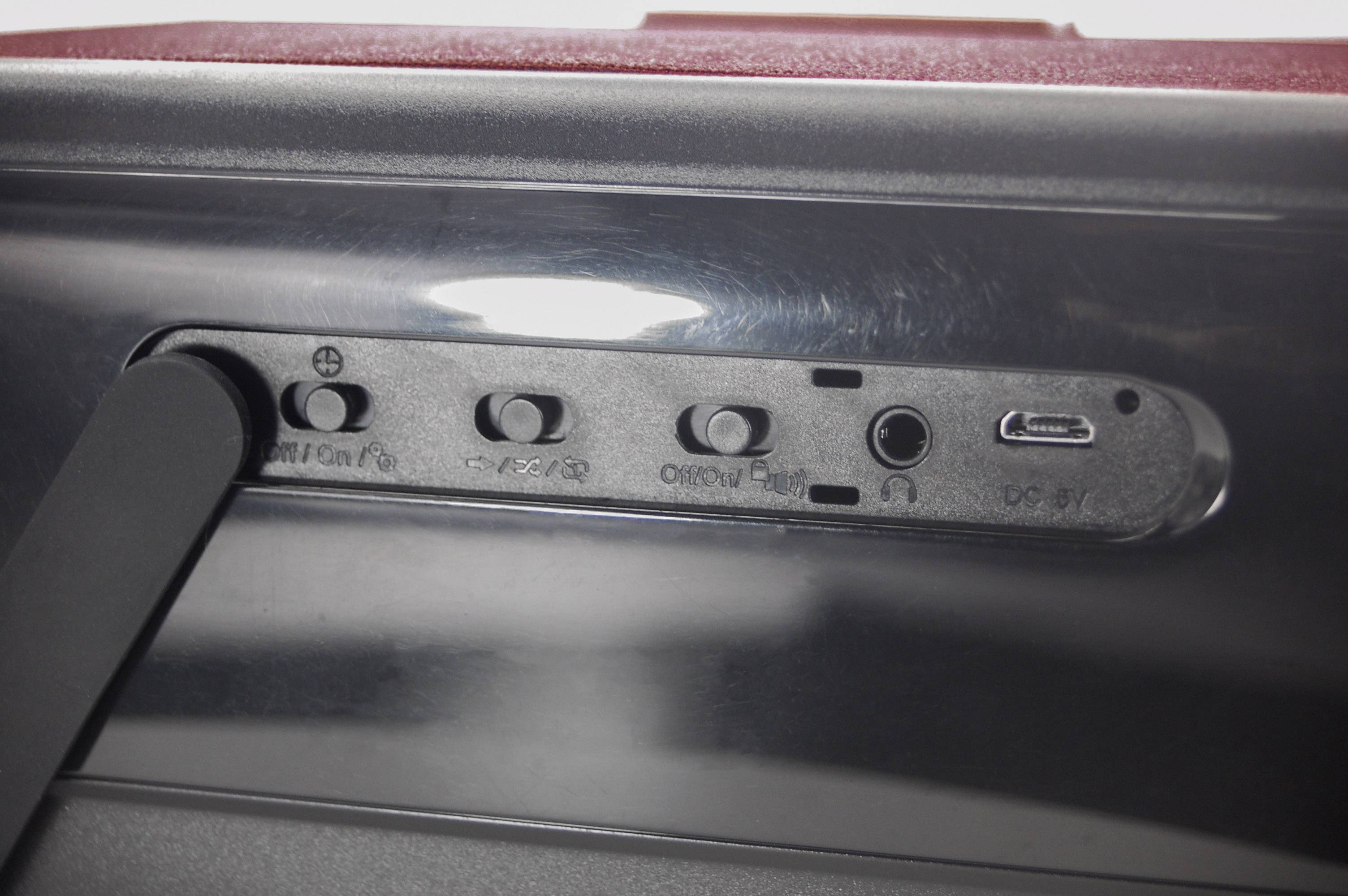 Geemarc VISOTEMPO200 MP3-Player 8GB Rot, Schwarz Lautsprecher