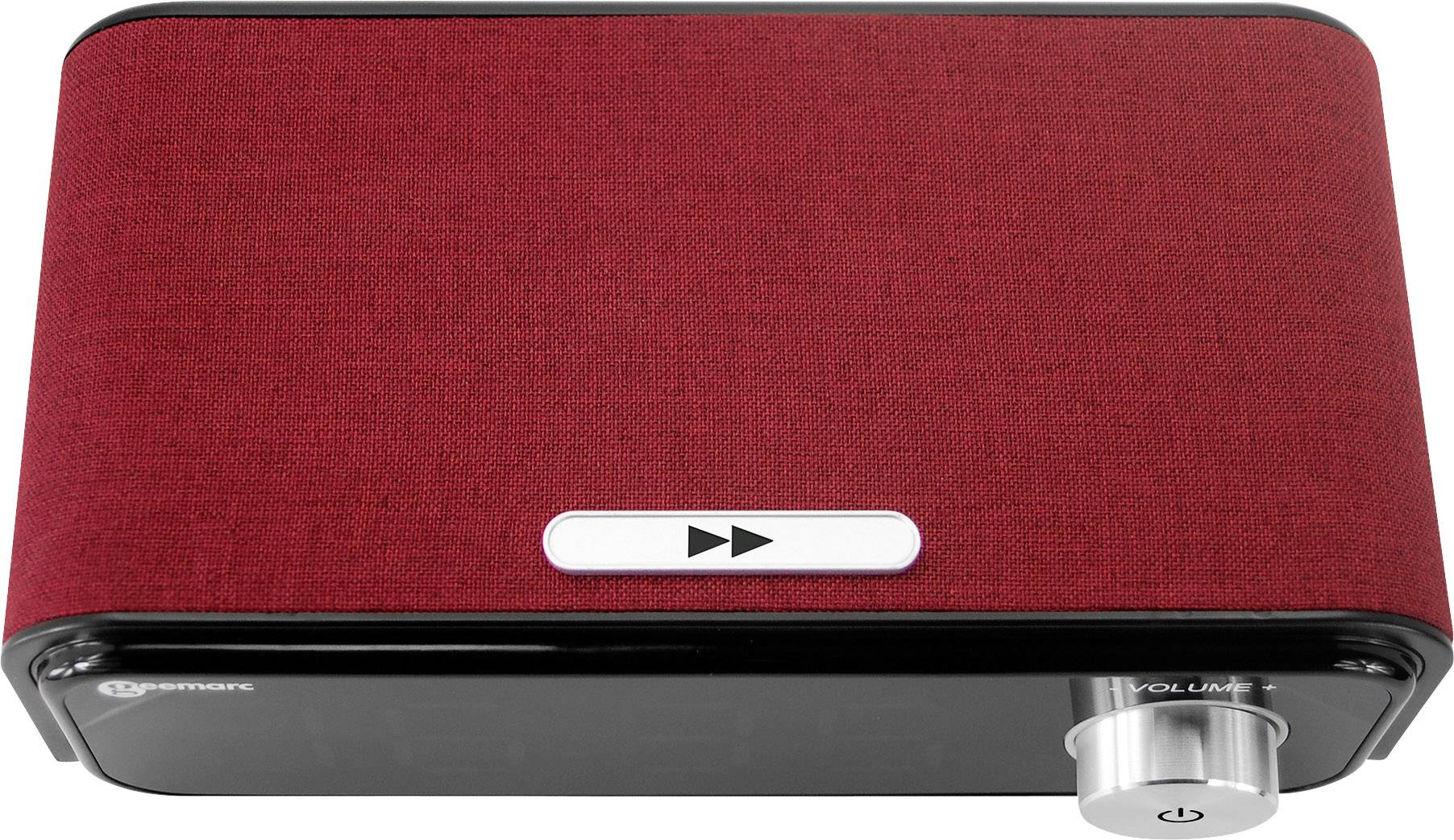 Geemarc VISOTEMPO200 MP3-Player 8 GB Rot, Schwarz Lautsprecher