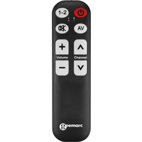 Geemarc TV-5 Universal Fernbedienung Schwarz Geemarc TV-5 Universal Fernbedienung Schwarz